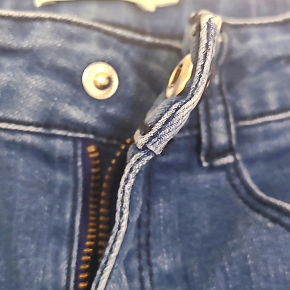Catimini fancy jeans decorated with the leafs embroidery for a girl size… - Picture 9 of 12